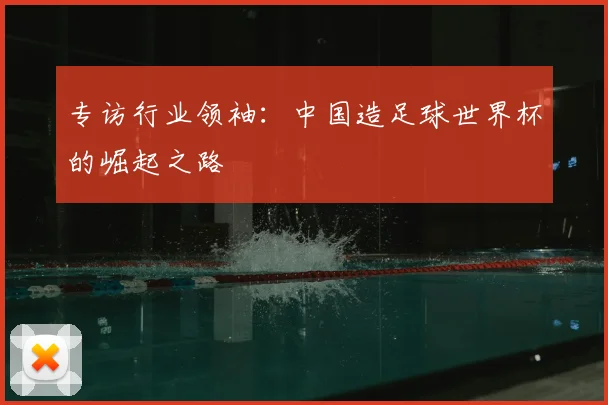 专访行业领袖:中国造足球世界杯的崛起之路